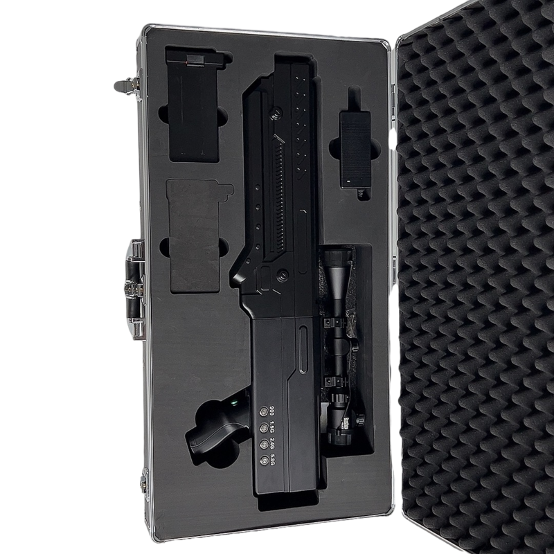  琼结手持便携式枪型低空防御反制四通道B型