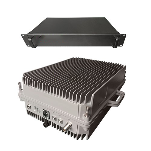  琼结TETRA800数字警用集群数字光纤直放站远近端机