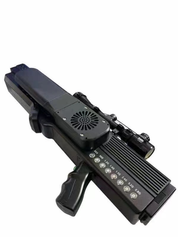  琼结手持便携式枪型低空防御反制八通道